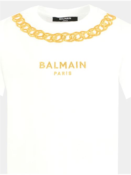 T-shirt, unisex, logata. BALMAIN | BX8B71 Z3186100OR